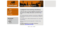 Tablet Screenshot of dk.lion-travel.de